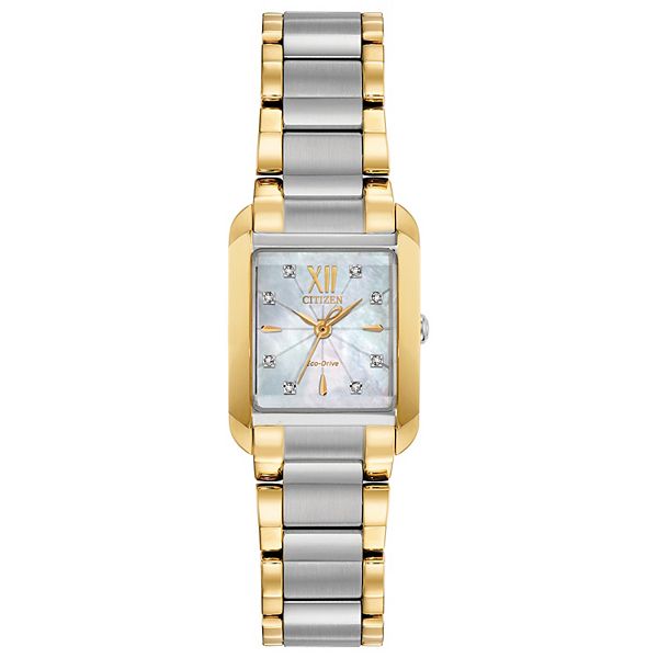 Citizen Eco Drive Women s Bianca Diamond Accent Two Tone Watch