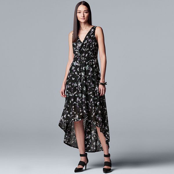 Kohls black hot sale floral dress