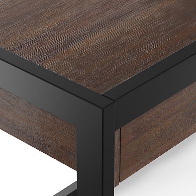 Simpli Home Erina Modern Industrial Writing Office Desk