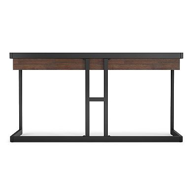 Simpli Home Erina Modern Industrial Writing Office Desk