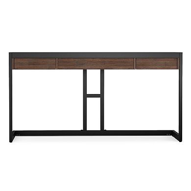 Simpli Home Erina Modern Industrial Writing Office Desk