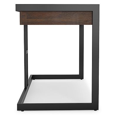 Simpli Home Erina Modern Industrial Writing Office Desk