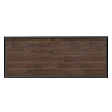 Simpli Home Erina Modern Industrial Writing Office Desk