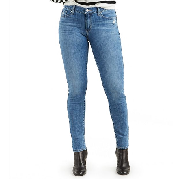 Kohl's levi's mid hot sale rise skinny jeans