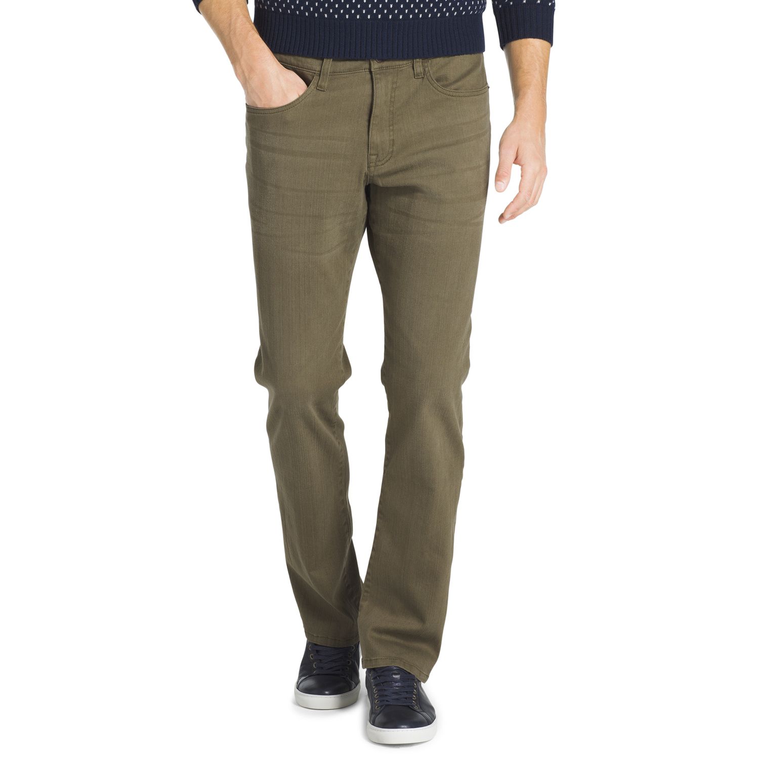 izod men's comfort stretch relaxed fit jean