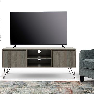 Simpli Home Hunter Industrial Contemporary TV Media Stand