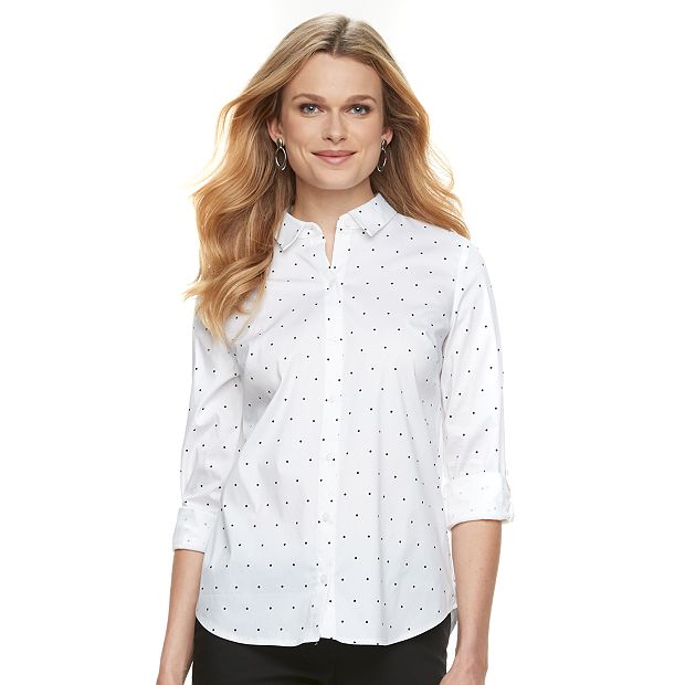 Womens dress sale shirts kohls