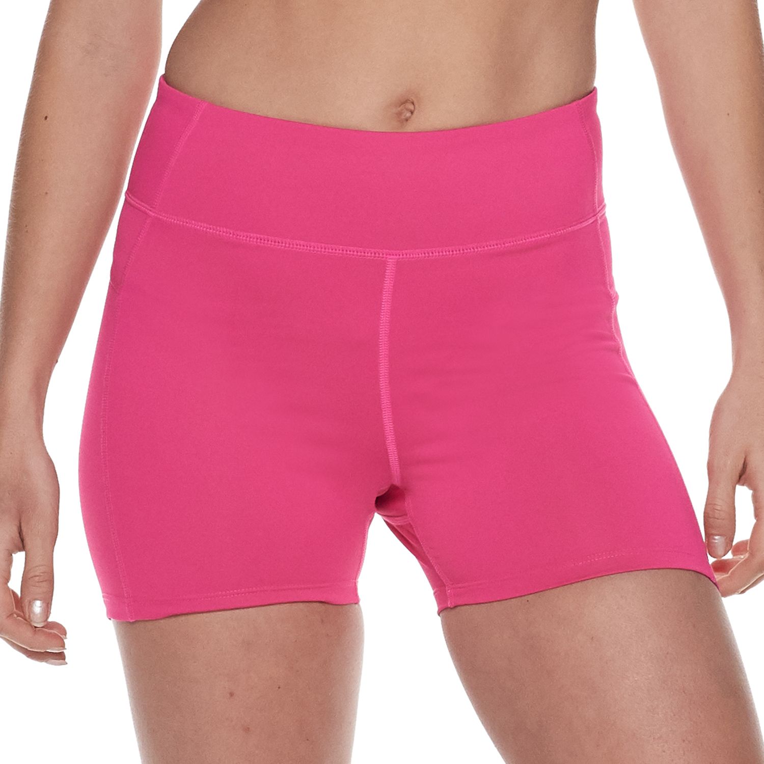 pink fila shorts