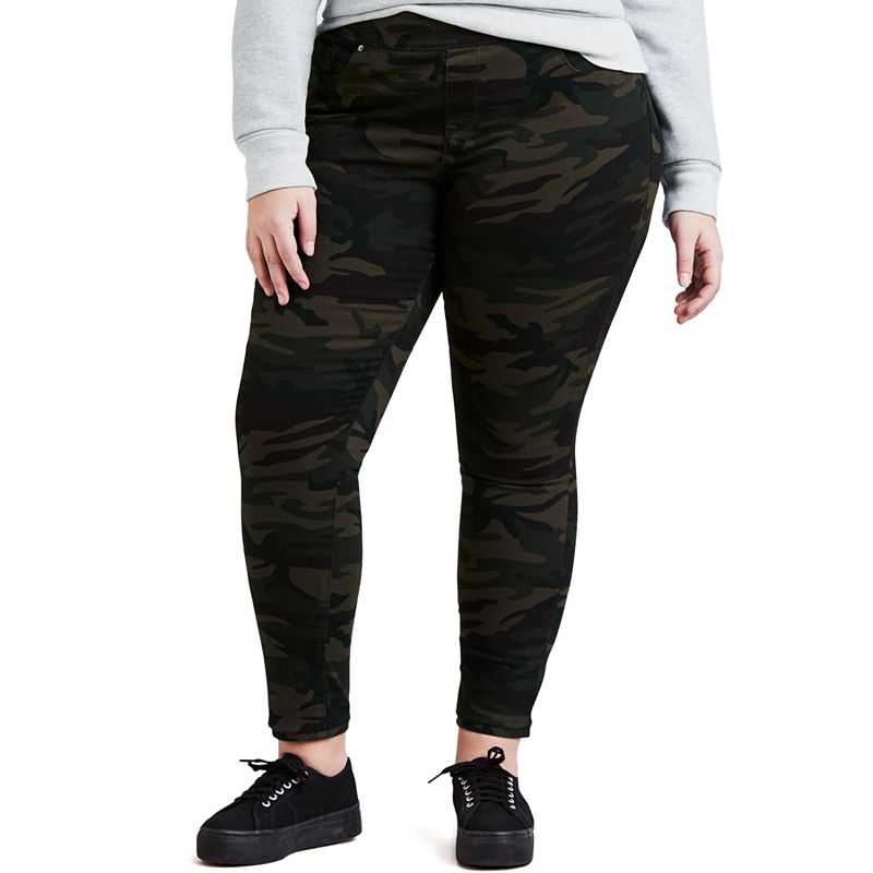 UPC 191816202754 product image for Plus Size Levi's Perfectly Shaping Camouflage Pull-On Leggings, Women's, Size: 2 | upcitemdb.com