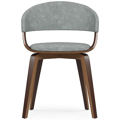 Simpli Home Lowell Mid Century Modern Bentwood Dining Chair
