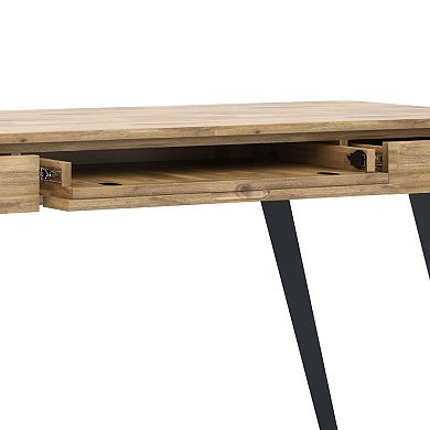 Simpli Home Lowry Modern Industrial Desk