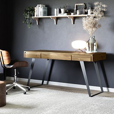 Simpli Home Lowry Modern Industrial Desk