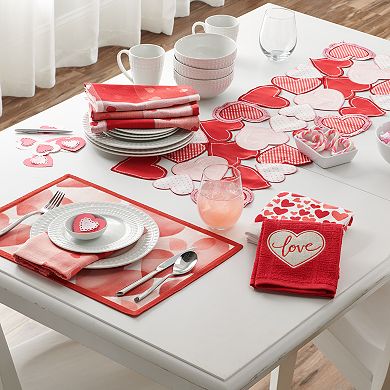 Celebrate Together™ Valentine's Day Heart Patch Kitchen Towel 2-pk.