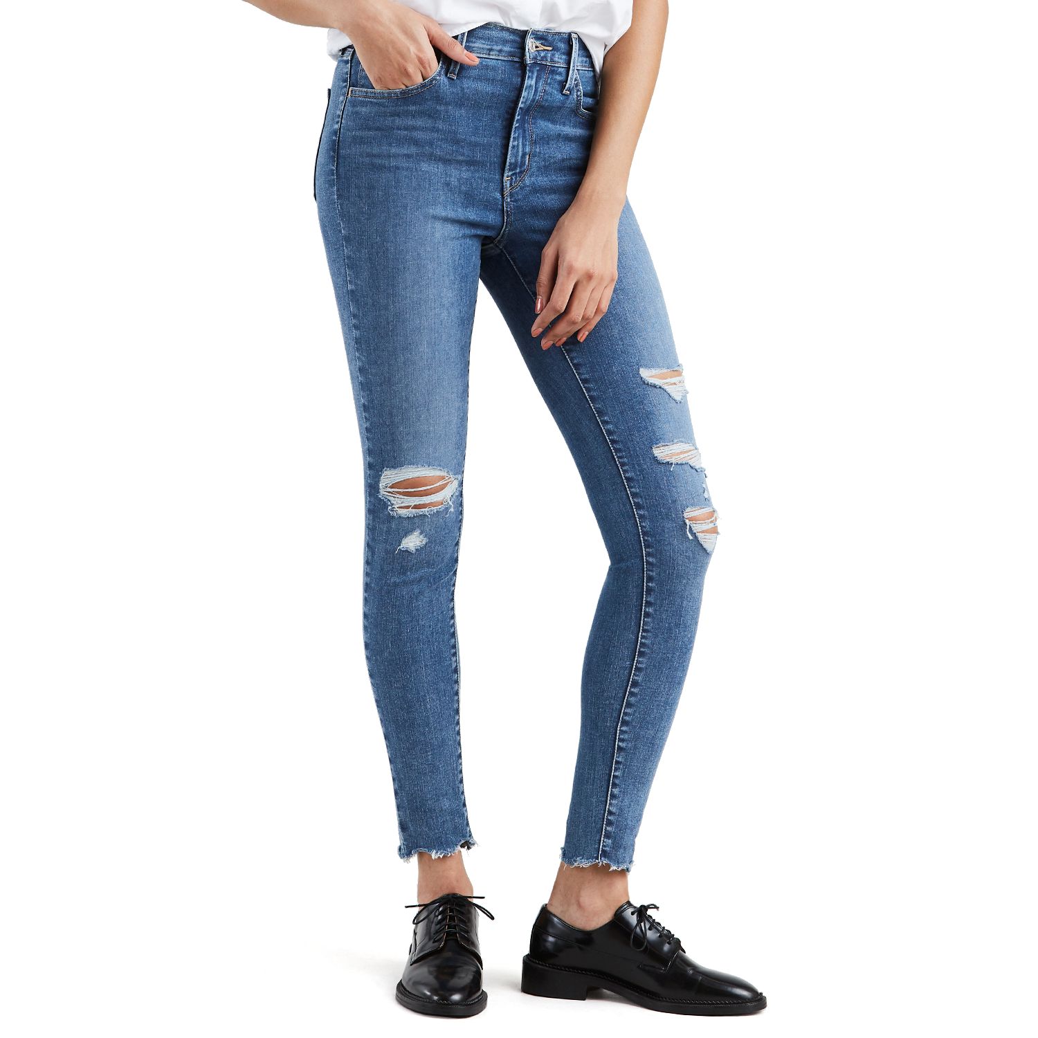 levi's women's 720 high rise super skinny jeans