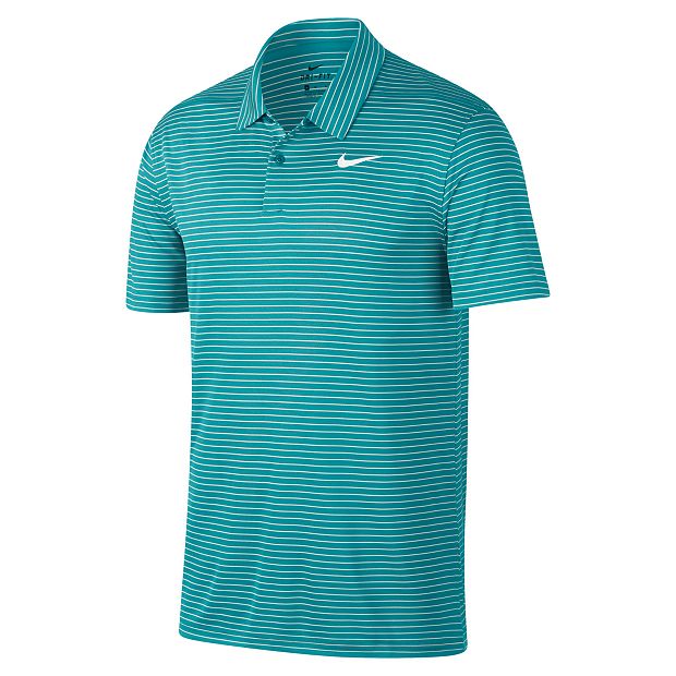 Men s Nike Dri FIT Striped Performance Golf Polo