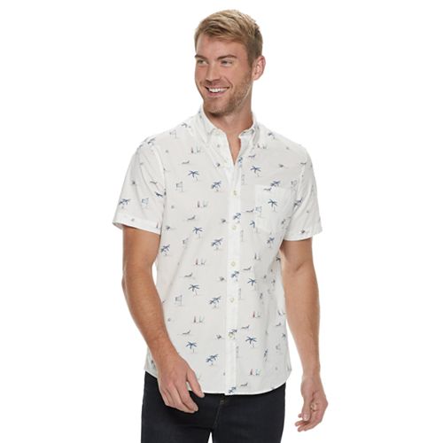 Men's SONOMA Goods for Life® Perfect Length Button-Down Shirt