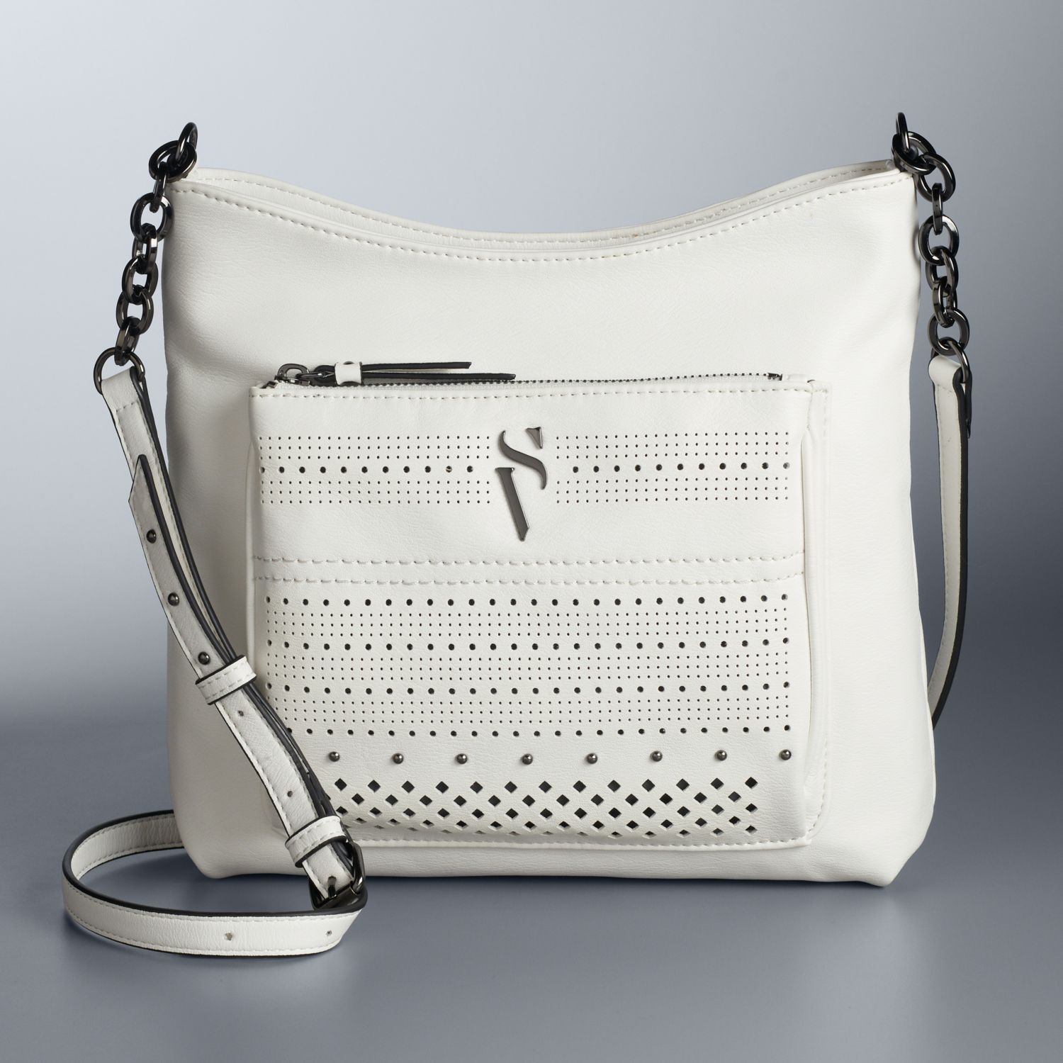 simply vera vera wang signature crossbody bag