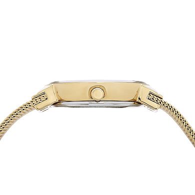 BERING Women's Classic Crystal Accent Stainless Steel Mesh Watch - 10126-334