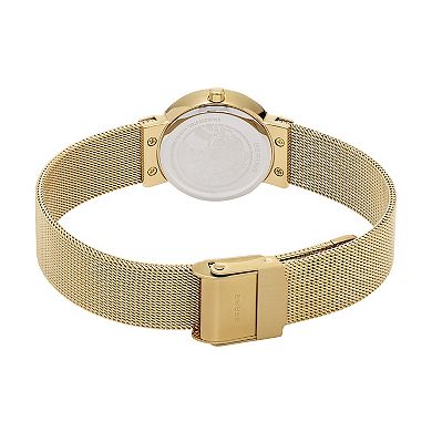 BERING Women's Classic Crystal Accent Stainless Steel Mesh Watch - 10126-334