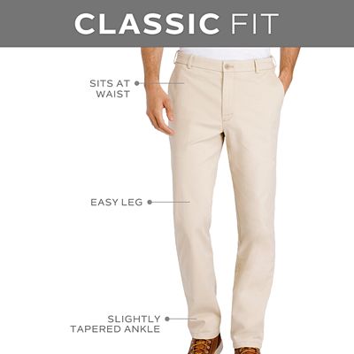 Izod saltwater classic fit pants on sale