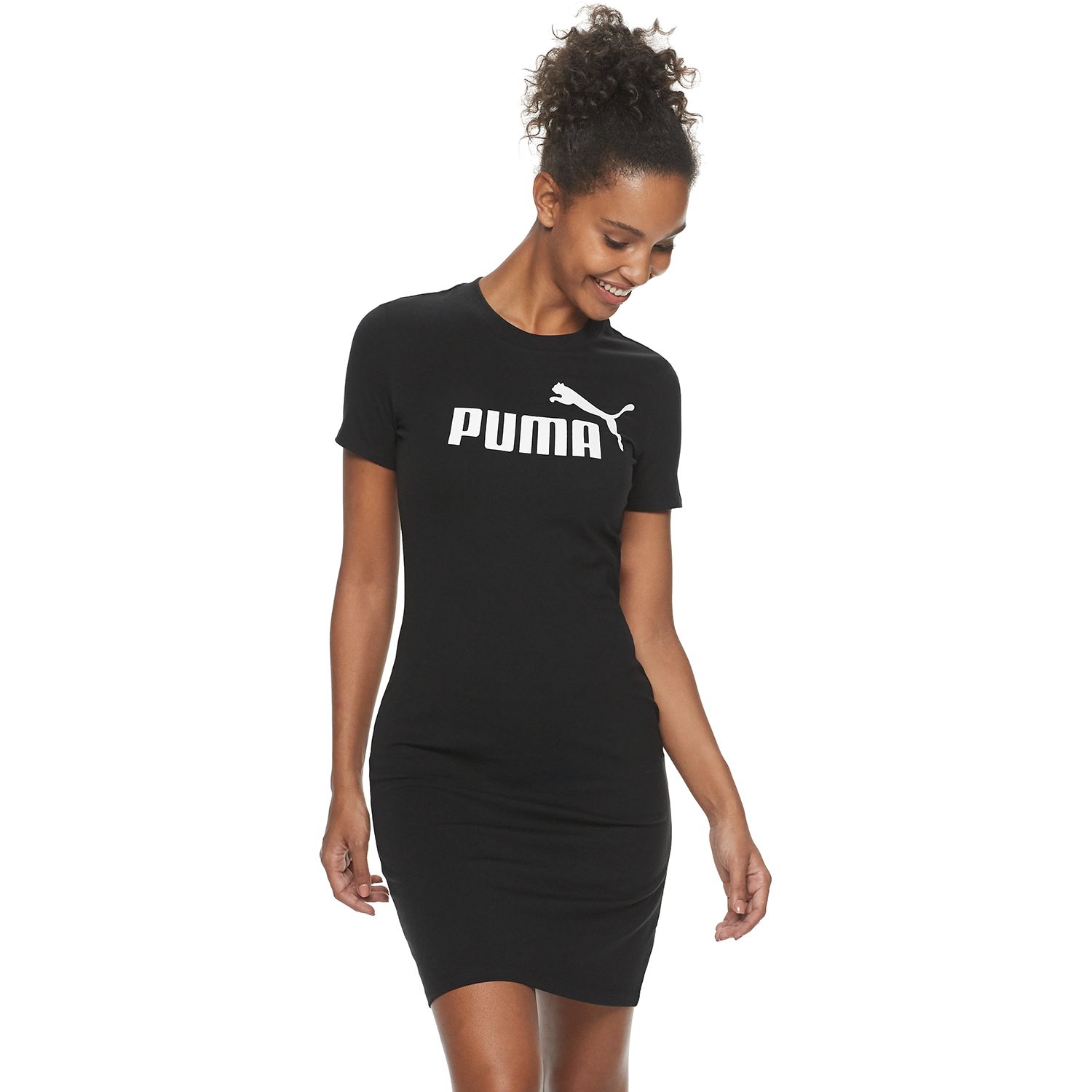 black puma dress