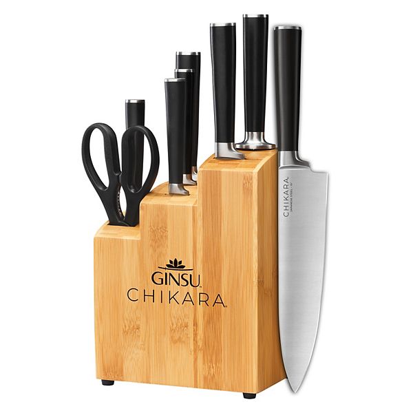 Ginsu 8pc. Chikara Knife Block Set