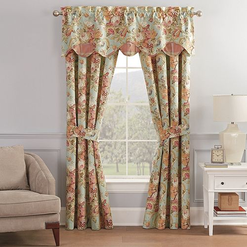 Waverly 2pack Spring Bling Window Curtains