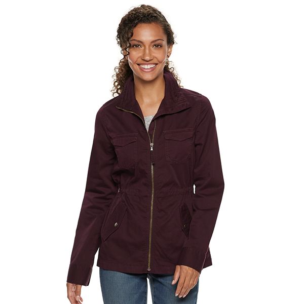 Women's Sonoma Goods For Life® Utility Twill Jacket  Sonoma goods for  life, Twill jacket, Womens utility jacket