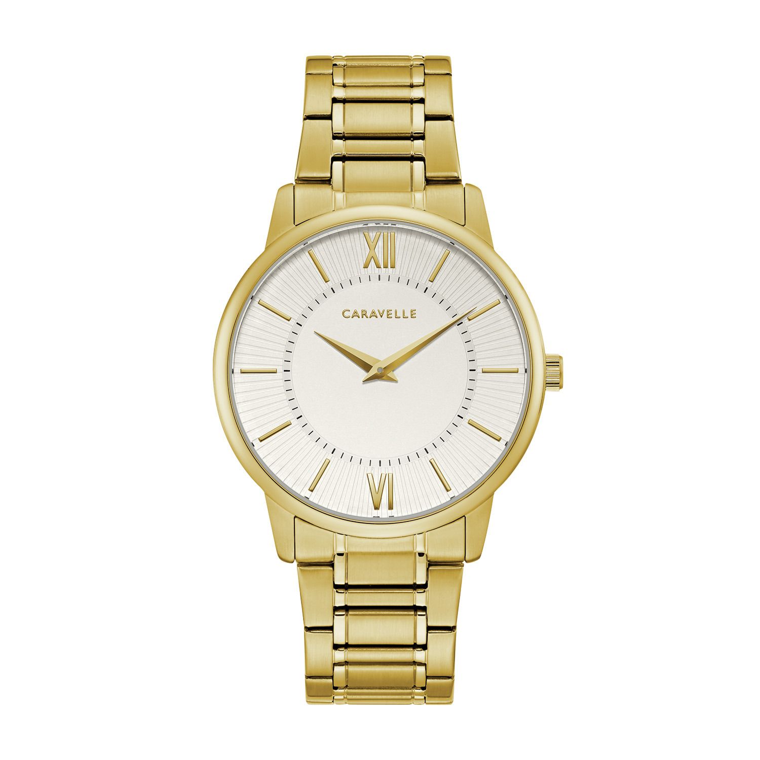 caravelle watch gold