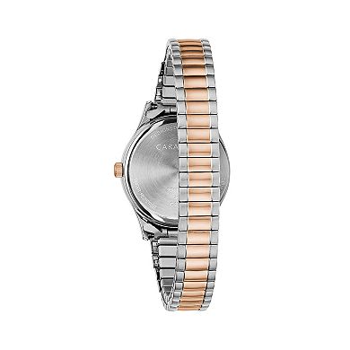 Caravelle by Bulova Women's Two-Tone Expansion Watch - 45L183