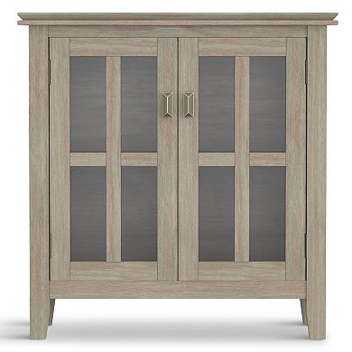 Simpli Home Artisan Contemporary Low Storage Cabinet