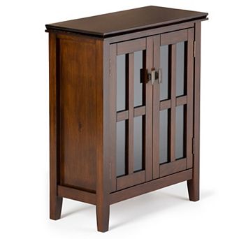 Simpli Home Artisan Contemporary Low Storage Cabinet