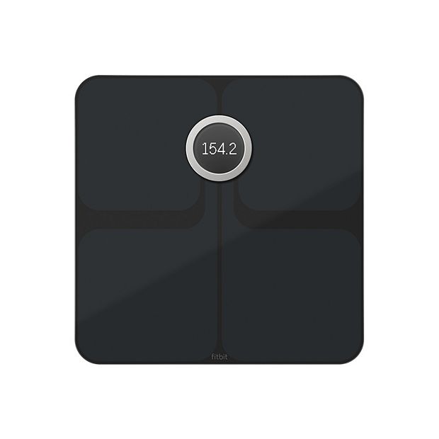 Fitbit - Aria Air Digital Bathroom Scale - Black