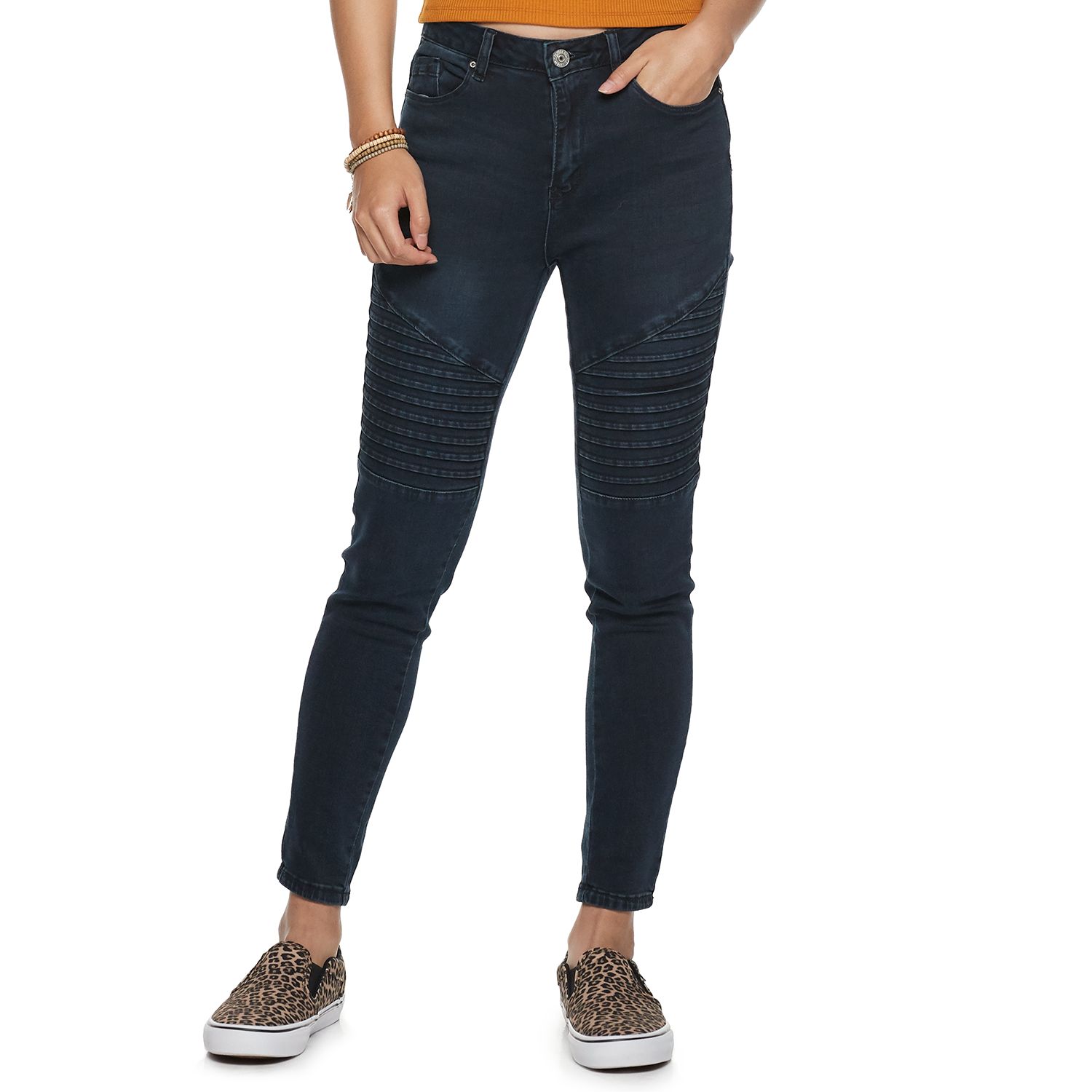 almost famous high rise skinny jeans