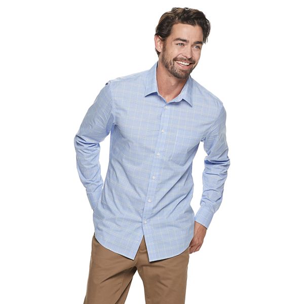 Men's Apt. 9® No-iron Stretch Button-down Shirt