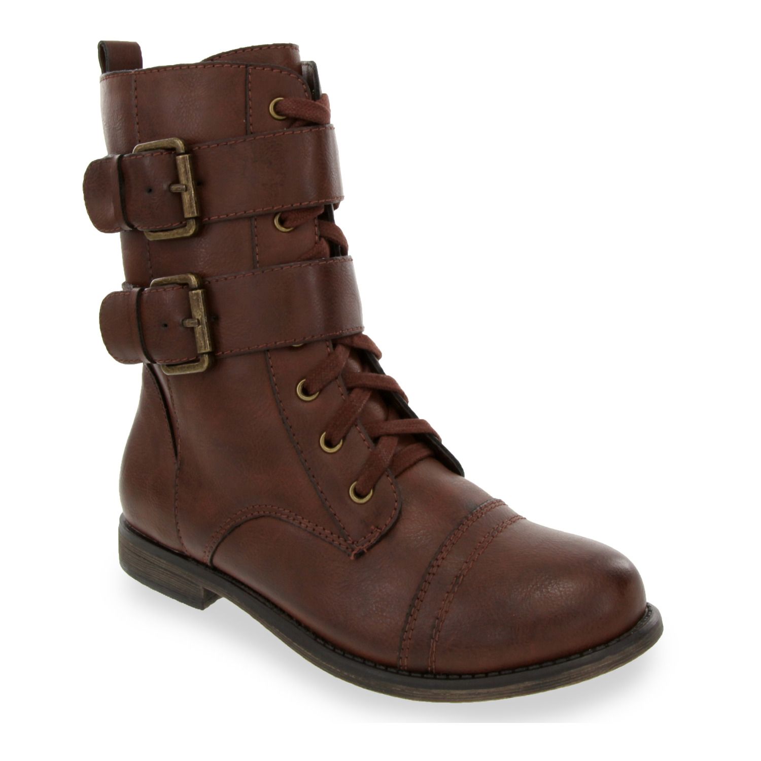 kohls burgundy boots