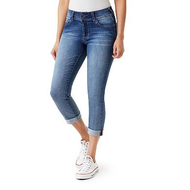 Juniors' WallFlower Insta Stretch Luscious Curvy Cropped Jeans