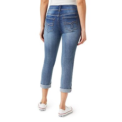 Juniors' WallFlower Insta Stretch Luscious Curvy Cropped Jeans