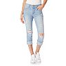 Juniors' WallFlower Insta Stretch Luscious Curvy Cropped Jeans