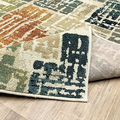 StyleHaven Easton Distressed Patchwork Rug