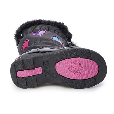 totes Allison Toddler Girls' Waterproof Winter Boots