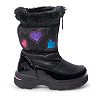 totes Allison Toddler Girls' Waterproof Winter Boots