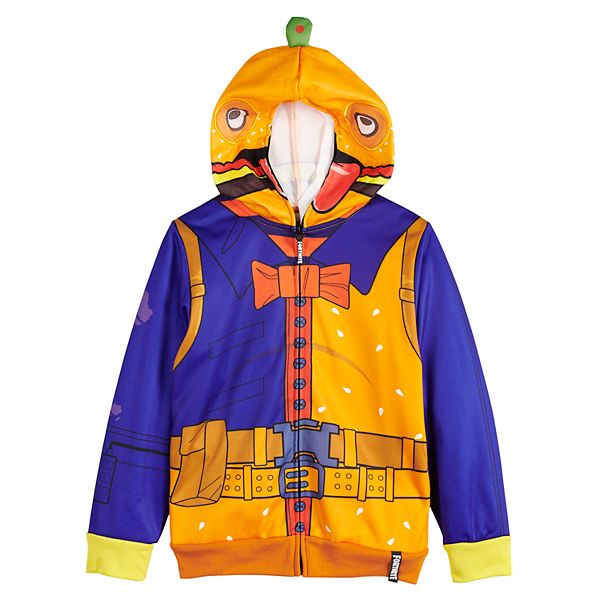 Small Fortnite Zip Up Hoodie Boys 8 20 Fortnite Costume Hoodie