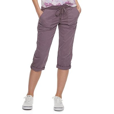 Women s Sonoma Goods For Life Pull On Utility Capri