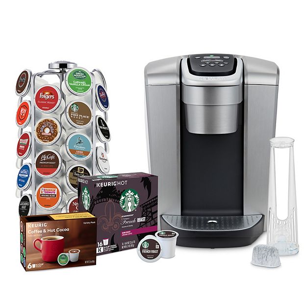 Keurig K-Elite Coffee Maker, Single Serve K-Cup Pod Coffee Brewer, With  Iced Coffee Capability, Brushed Gold 