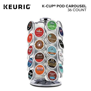 Keurig Bundle - K-Elite Single-Serve K-Cup Pod Coffee Maker with 36-Count Pod Carousel