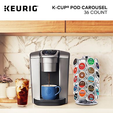 Keurig Bundle - K-Elite Single-Serve K-Cup Pod Coffee Maker with 36-Count Pod Carousel