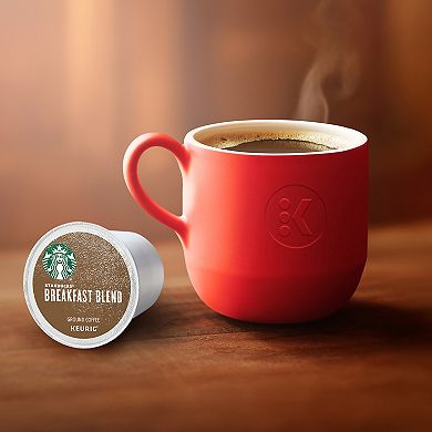 Keurig Bundle - K-Mini Plus Single-Serve K-Cup Pod Coffee Maker & Starbucks Breakfast Blend Keurig K-Cup Pods 16-pk.