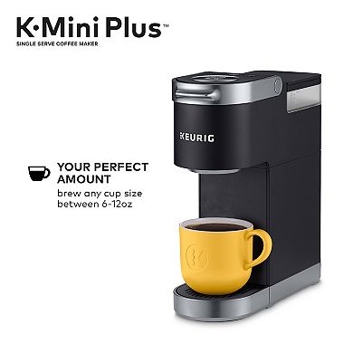 Keurig Bundle - K-Mini Plus Single-Serve K-Cup Pod Coffee Maker & Starbucks Breakfast Blend Keurig K-Cup Pods 16-pk.
