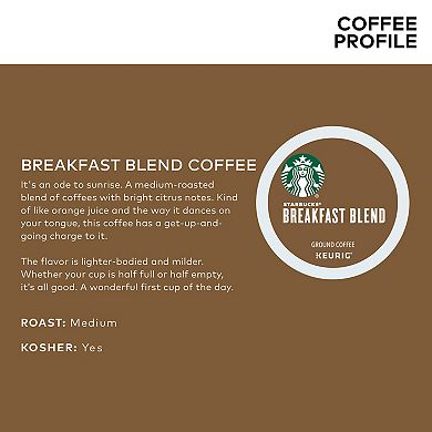 Keurig Bundle - K-Mini Plus Single-Serve K-Cup Pod Coffee Maker & Starbucks Breakfast Blend Keurig K-Cup Pods 16-pk.